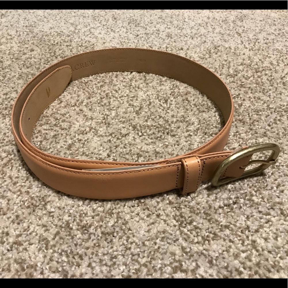 J. Crew women’s leather belt, size S